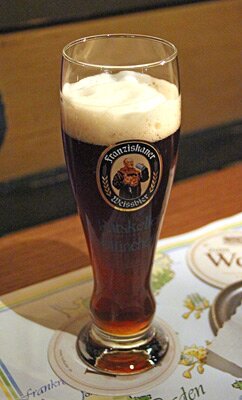 Пиво Franziskaner темное