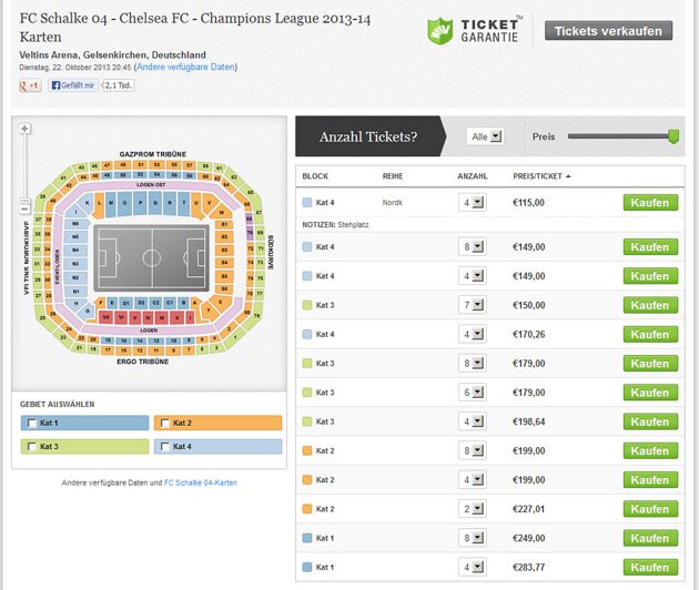 Schalke tickets - viagogo