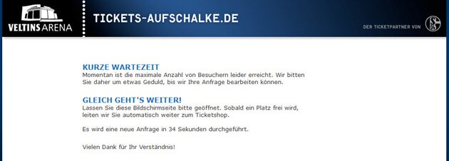 Schalke - maximale Anzahl