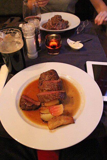 Ресторан Tomaz. Амстердам. Стейк